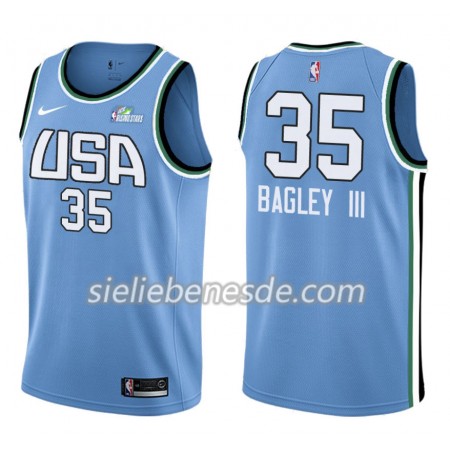 Herren NBA Sacramento Kings Trikot Marvin Bagley III 35 Nike 2019 Rising Star Swingman